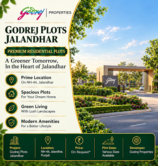 Godrej Plots Jalandhar - site overview of the plotted development near NH-44, Jalandhar